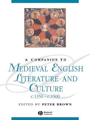 cover image of A Companion To Medieval English Literature and Culture c.1350-c.1500